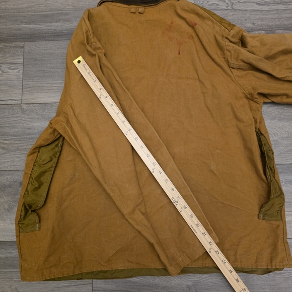 Vtg RARE 70s Sears Duck Hunting Jacket with Unique Duck Linning Classic Piece - Picture 6 of 16